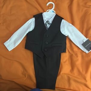3-6 Month 4 Piece Suit Set